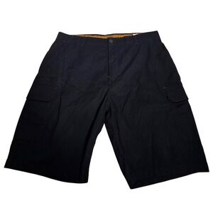 WearFirst Mens Navy Blue Ripstop Cargo Shorts 40 Stretch Utility Outdoor NEW 793